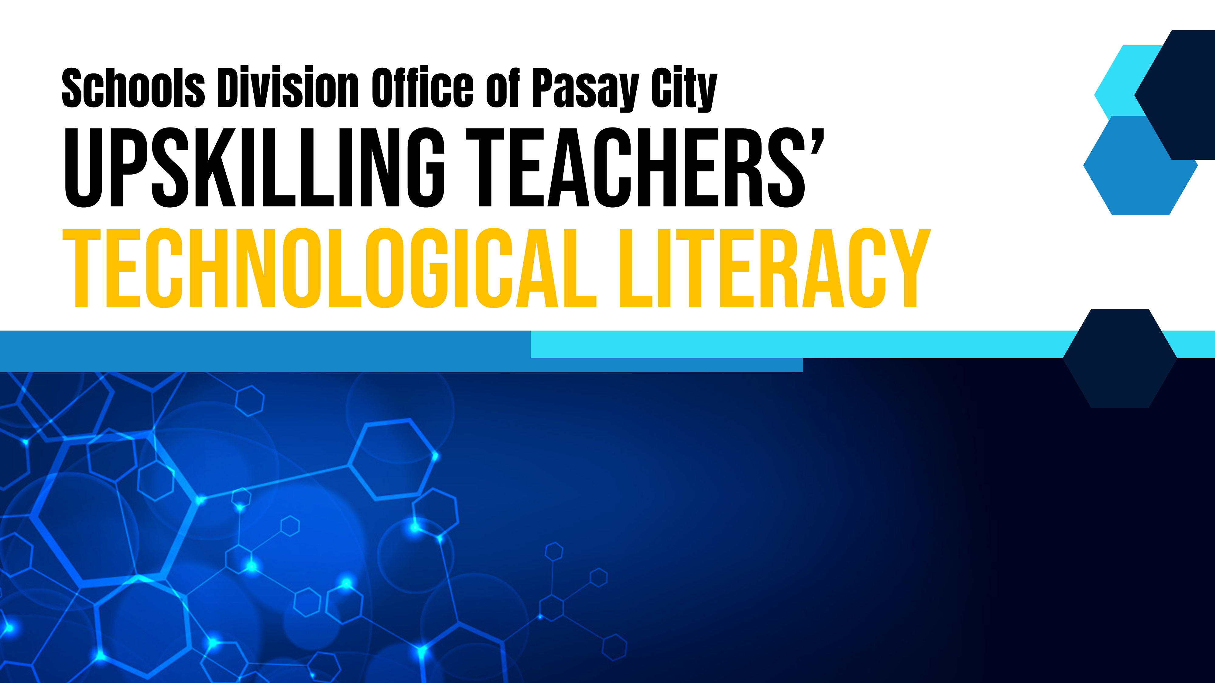 SDO Pasay Upskilling Teachers 'Technological Literacy