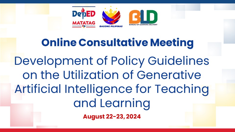 Consultative Workshop - Generative AI Policy