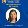Vergara, Christine B. Faculty, AU Jose Rizal Campus