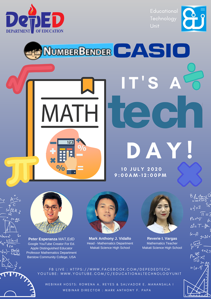 It's a Math Tech Day