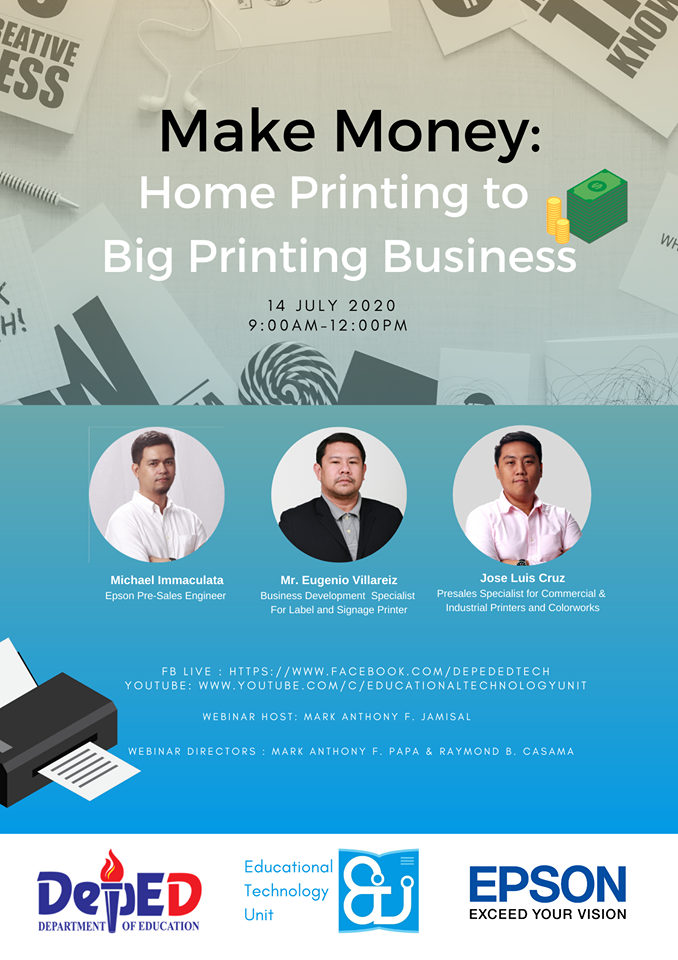 Home Printing to Big Printing Business