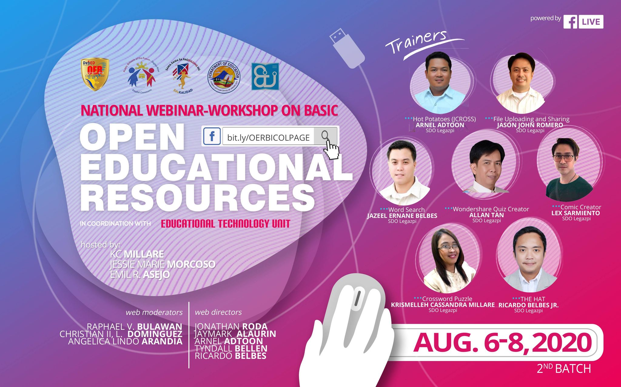 National Webinar-Workshop on Basic Open Educational Resources Batch 2
